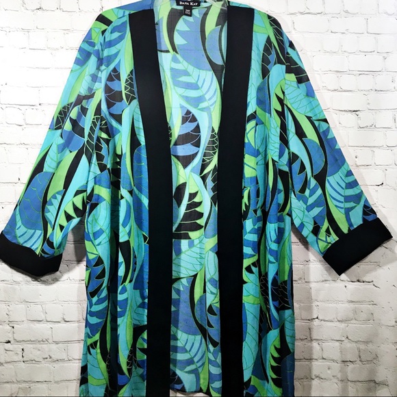 Dana Kay Tops - Women’s Dana Kay sheer cover up size 24W Dana Kay Tops - Women’s Dana Kay sheer cover up size 24W